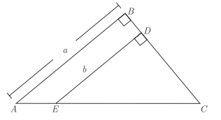 #GREpracticequestion If AB = BC, which of the following is an expression  for the.jpg