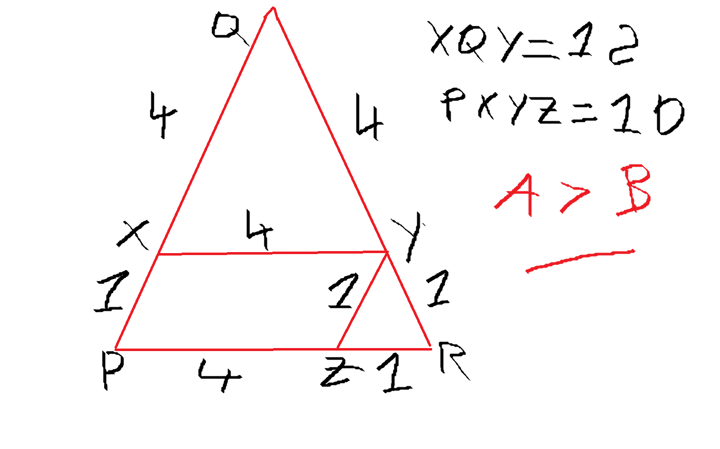 #GREpracticequestion XQY and ZYR are equilateral triang.png
