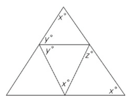 #greprepclub In the figure above, what is the sum of x and y in terms of z.jpg