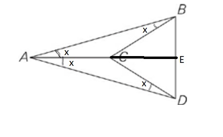 #greprepclub Triangles ABC, ACD, and ABD are all isosceles triangles..jpg