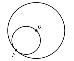 GRE In the figure above point O is the center of the larger.png
