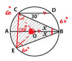 In the figure, circle O has center O, diameter AB.png