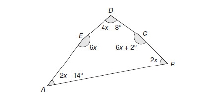 GRE In pentagon ABCDE shown, what is the measure of the largest angle.jpg