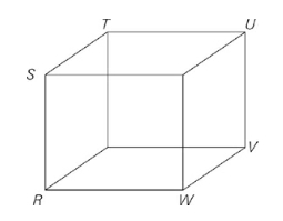 GRE In the rectangular solid above, RW = VW = UV = 7.5.jpg