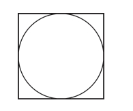 GRE A circle is inscribed in a square shown .jpg