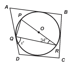 GRE A circle with centre O and diameter PR is inscribed in quadrilateral.jpg