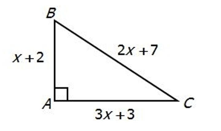 GRe What is the value of x in th triangle below.png