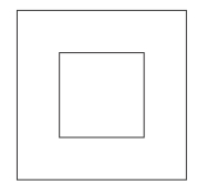 #GREpracticequestion In the figure above, if the area of the larger square region is twice.jpg
