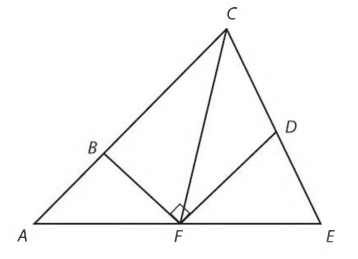 #GREpracticequestion F is the midpoint of AE, and D is the midpoint of CE.jpg