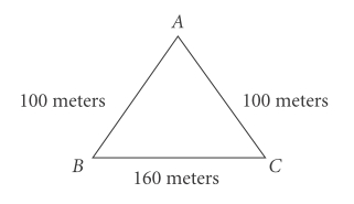 #GREpracticequestion The figure above represents a triangular field.jpg