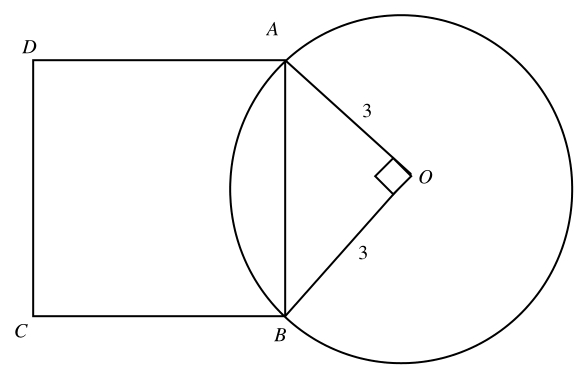 #GREpracticequestion ABCD is a square and one of its sides AB.jpg