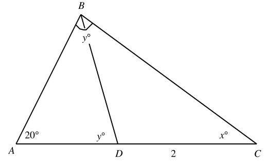#GREpracticequestion In the figure, ABC is a right triangle..jpg