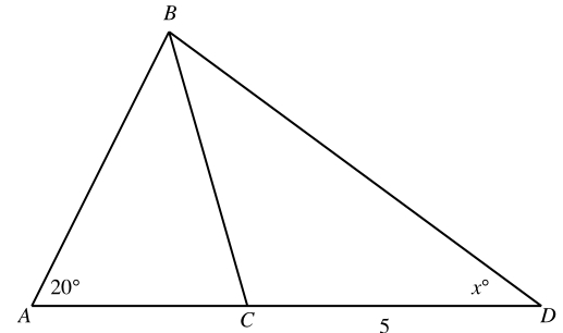 #GREpracticequestion In the figure, triangles ABC and ABD are right triangles..jpg