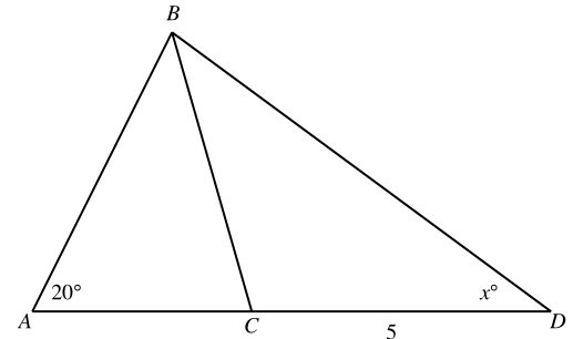 #GREpracticequestion In the figure, triangles ABC and ABD are right triangles..jpg