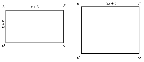 #GREpracticequestin In the figure, the area of rectangle ABCD is 100.jpg