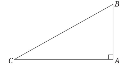 #GREpracticequestion In right triangle ABC above, side AB has a length.jpg