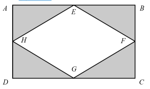 #GREpracticequestion In the figure, ABCD is a rectangle and points E, F, G.jpg