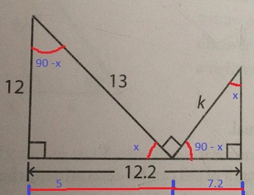 #GREpracticequestion What is the length of hypotenuse K.jpg